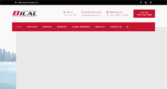 Desktop Screenshot of bilaltransport.com